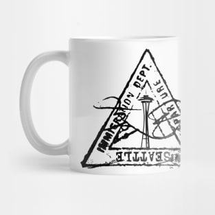 Seattle Passport Stamp Mug